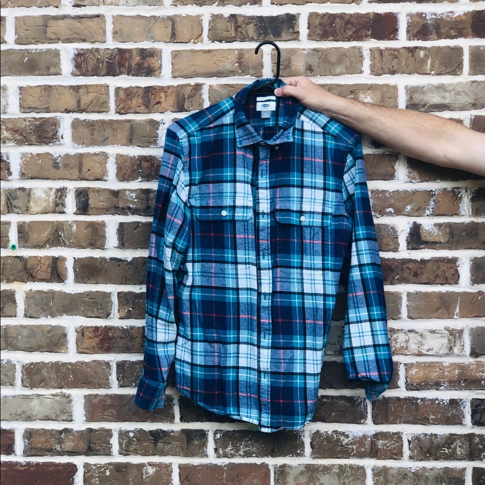 Plaid dress tee
